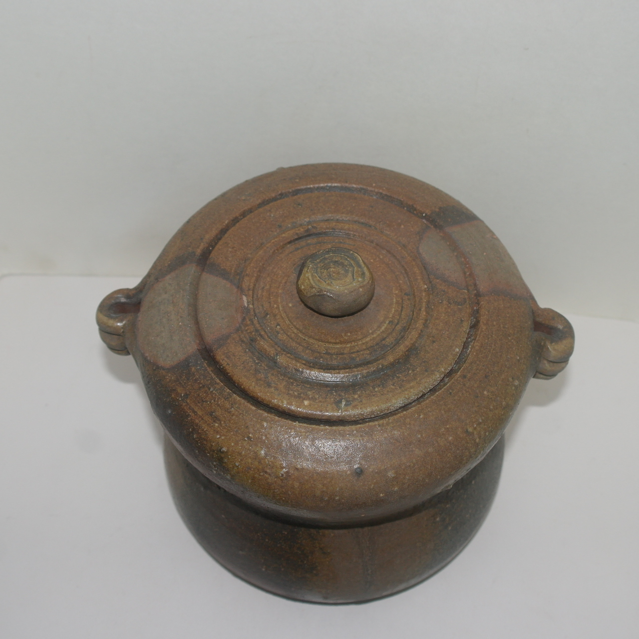 시가라끼 청자 이귀 수통