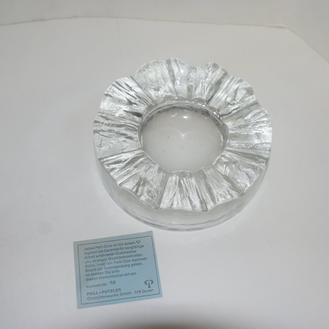 독일산 페일(peill) 유리완