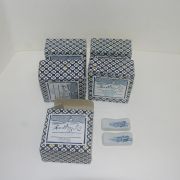 청화백자 동물문 저분받침 10점