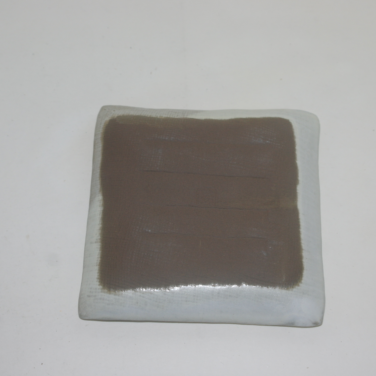 나무사각함과 분청자사각완 5점셋트