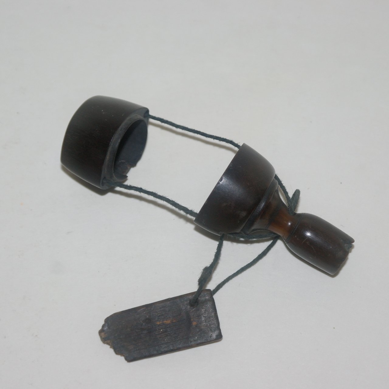 골동 우각재질로된 오래된 낙관