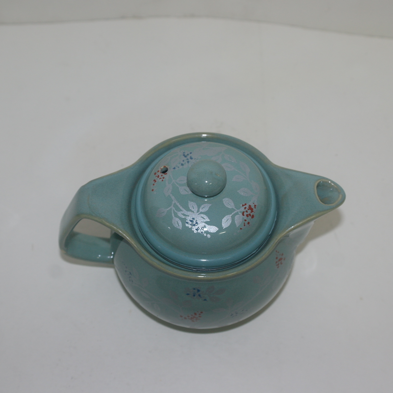 미사용 청자 다관