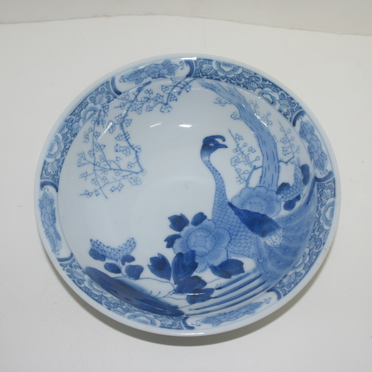 연대가좋은 이마리 청화백자 조화문대완