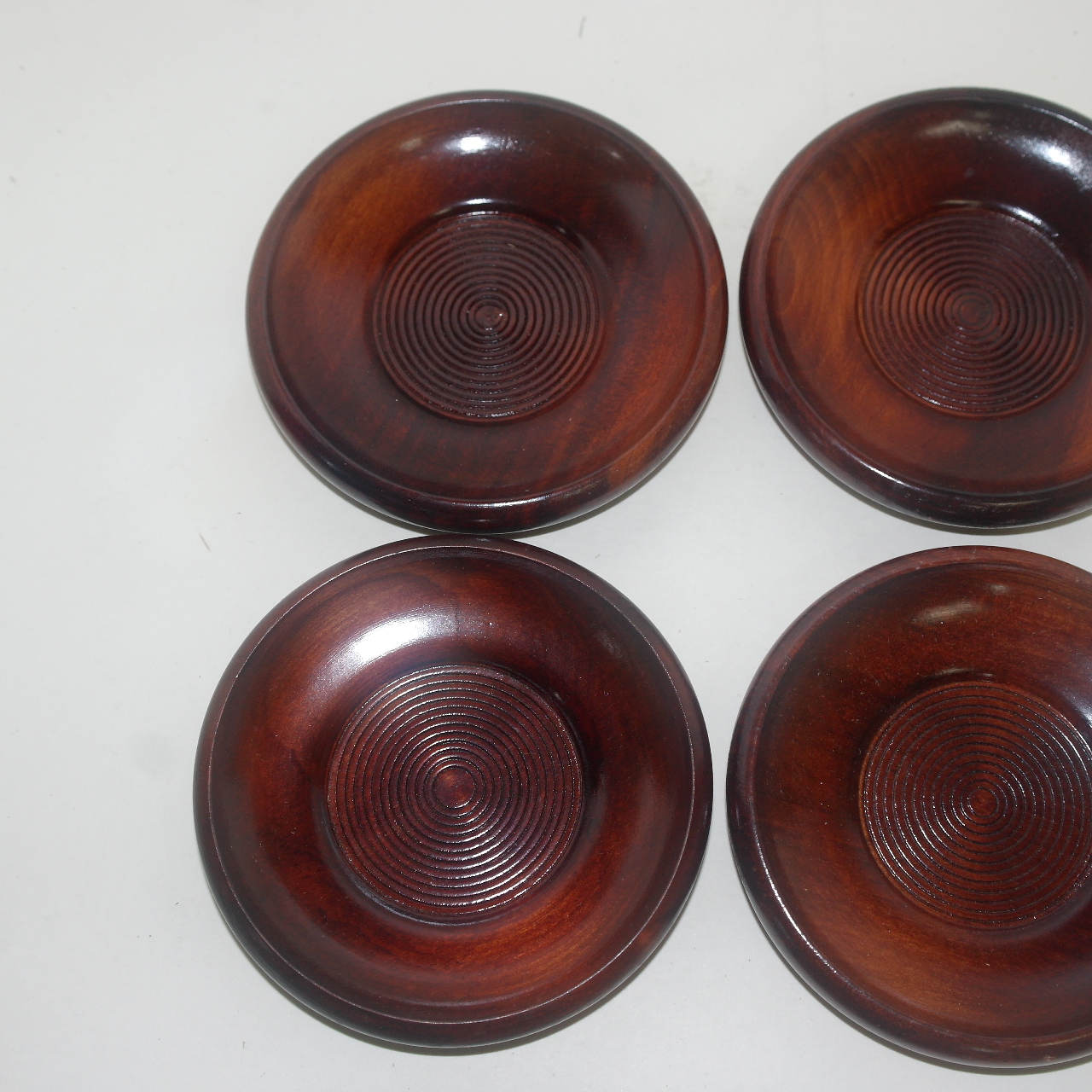 원목나무로된 미사용 차탁 4점