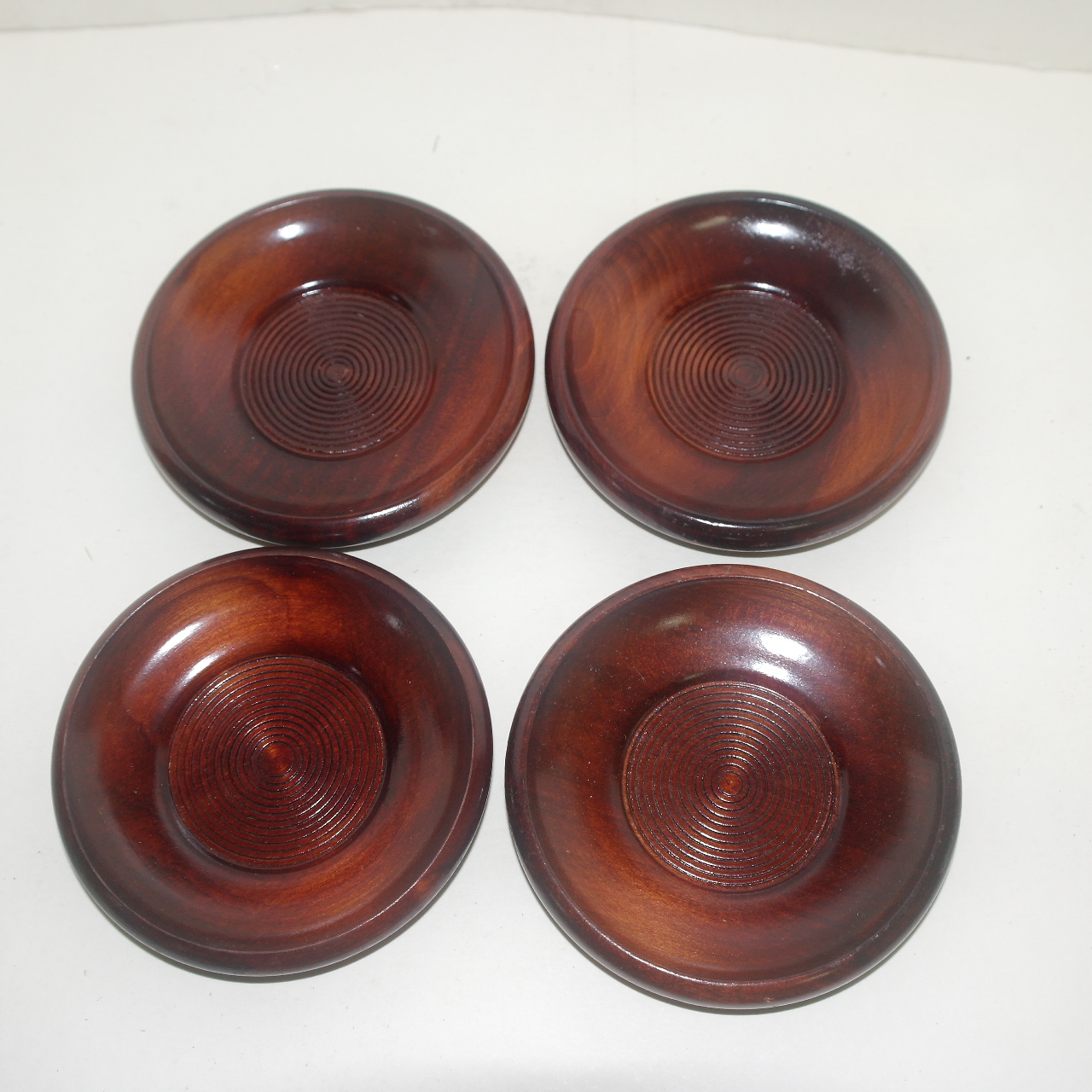 원목나무로된 미사용 차탁 4점