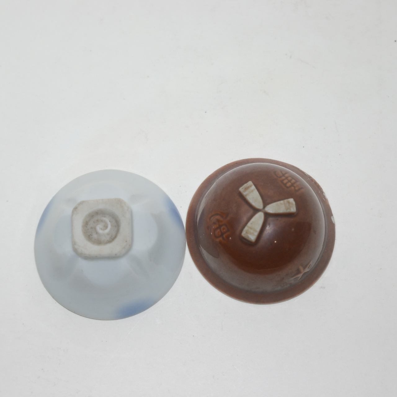 연대가좋은 청화백자 잔 2점