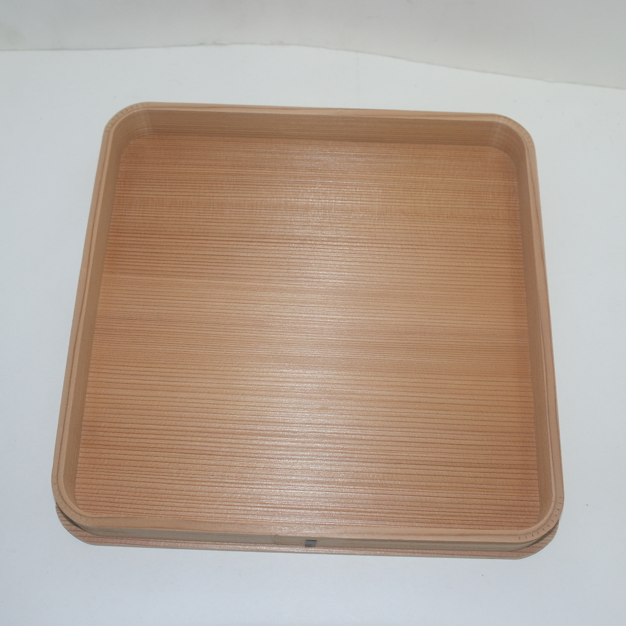 미사용 나무로된 사각차반