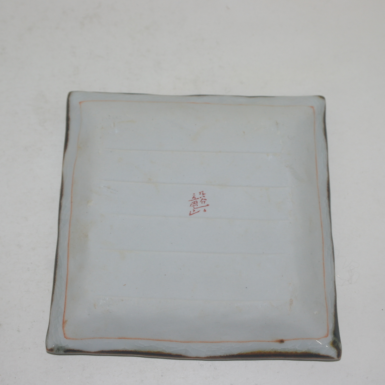 구다니 청화백자화문 사각완 5점셋트