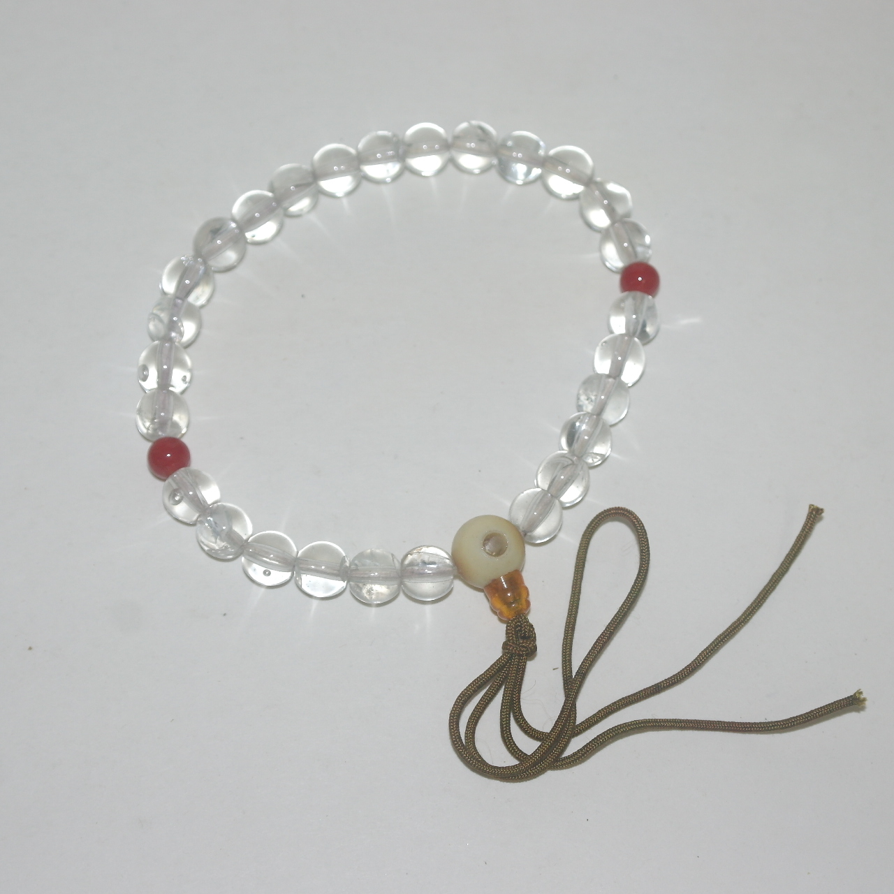 진품수정으로된 염주