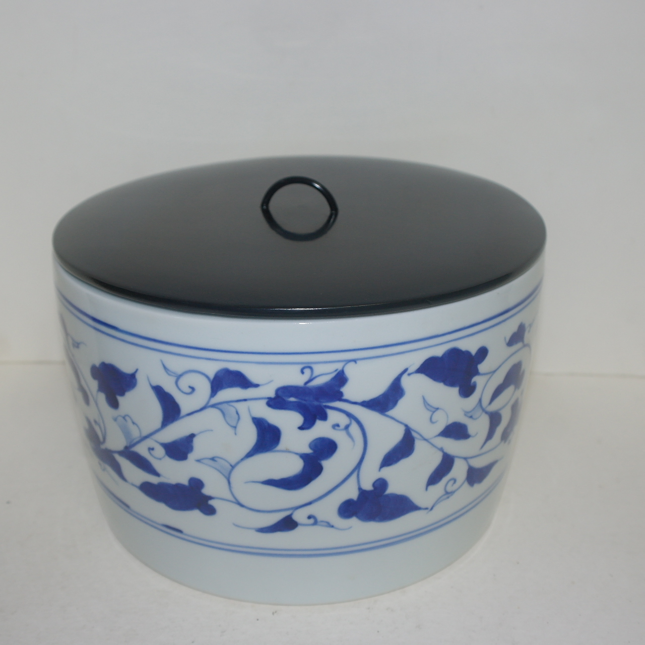 청화백자 화문 수통