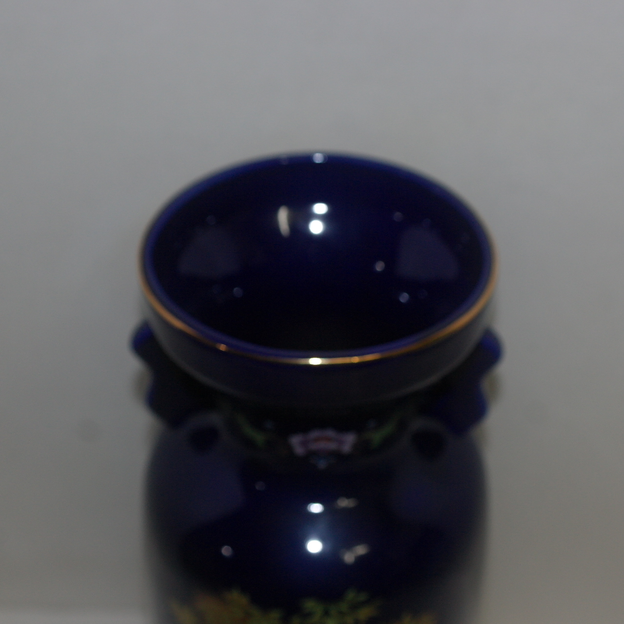 청자 청채 화문이귀 대호