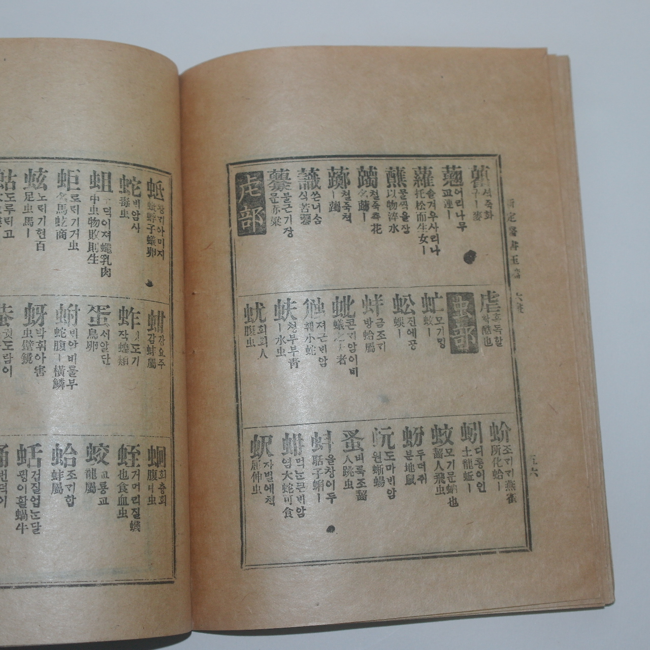 1944년 경성명문당 신정의서옥편(醫書玉篇)