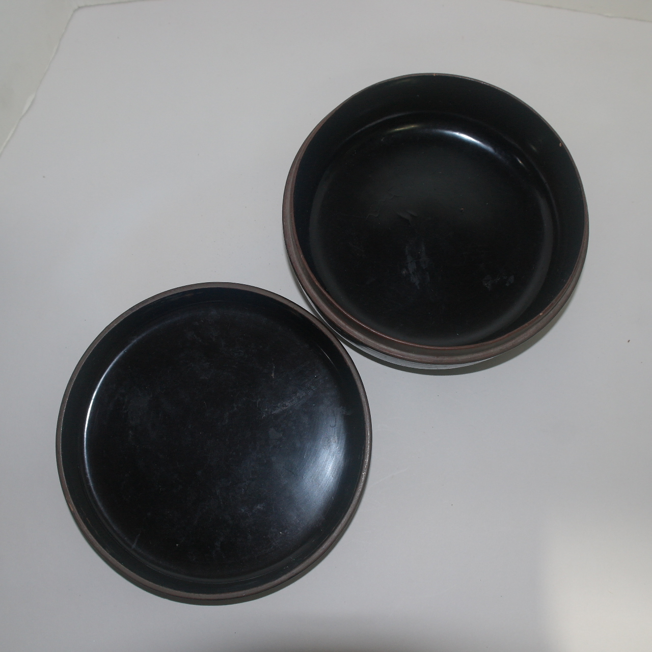 연대가좋은 나무에 옷칠된 화문합