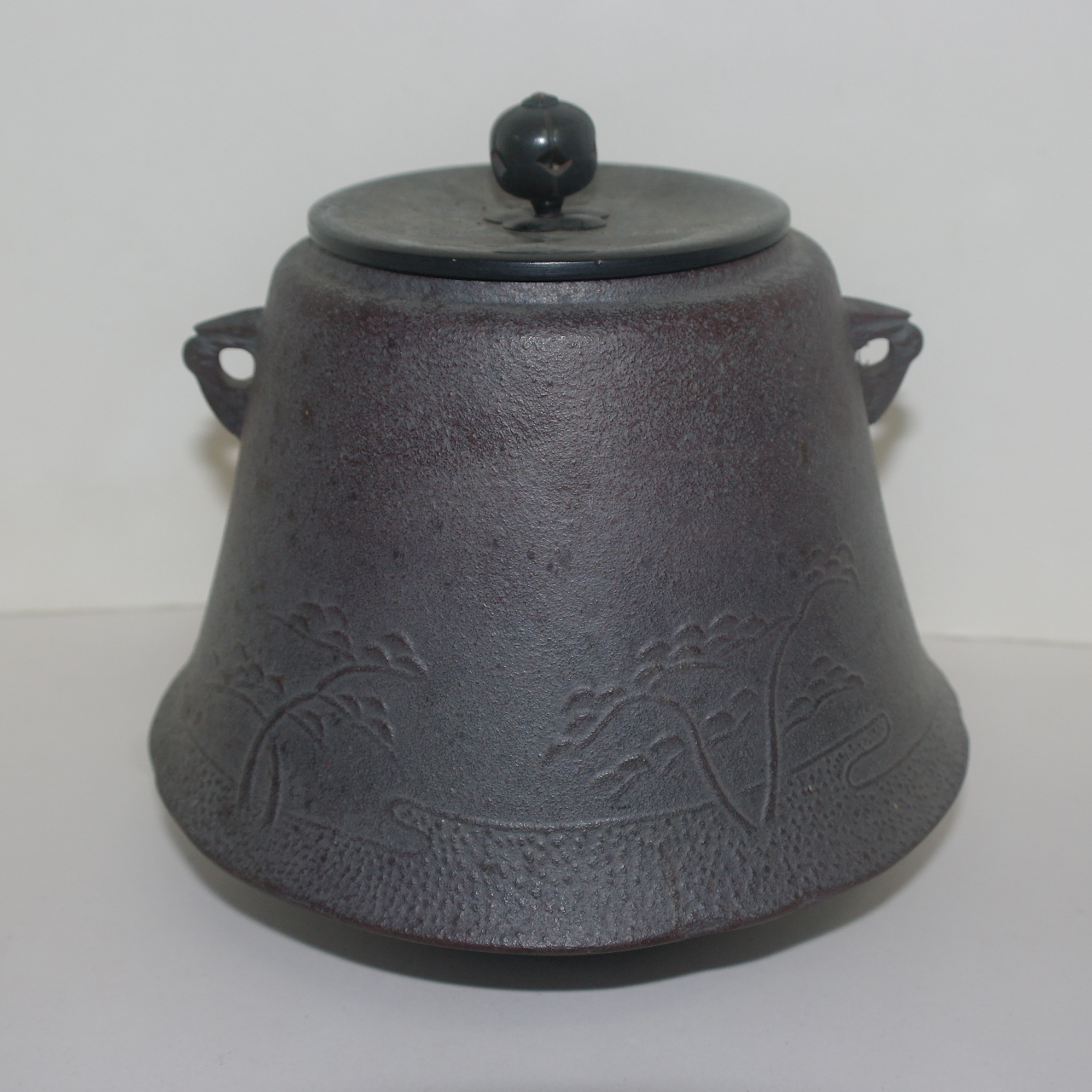 미사용 남부철기 작가의 수결이 있는 차솥