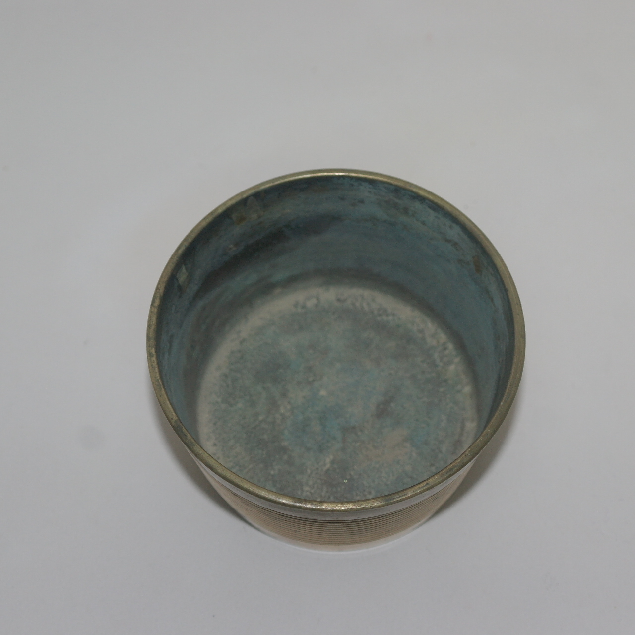 연대가좋은 청동으로된 향완