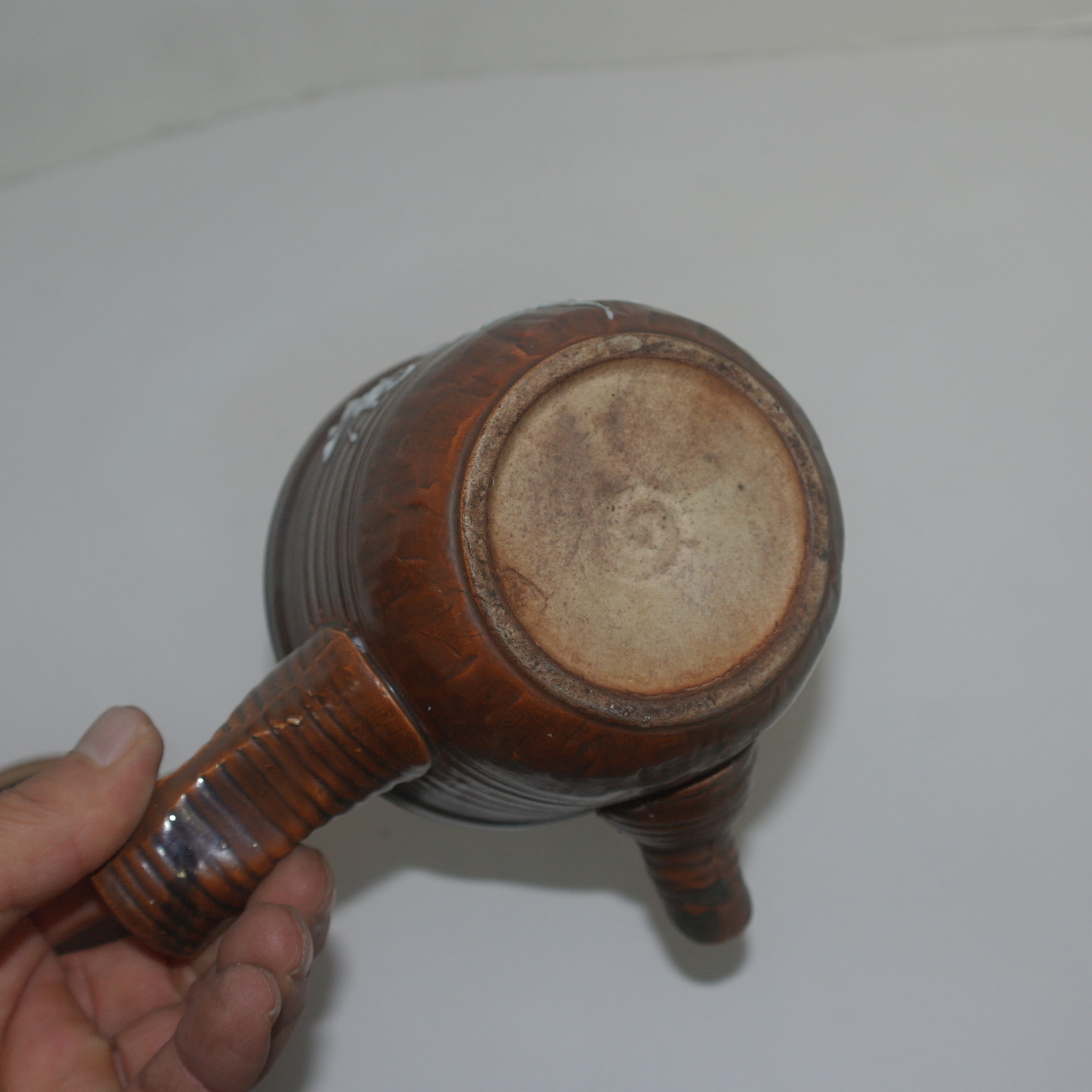 연대가좋은 청자 백채문자문 다관