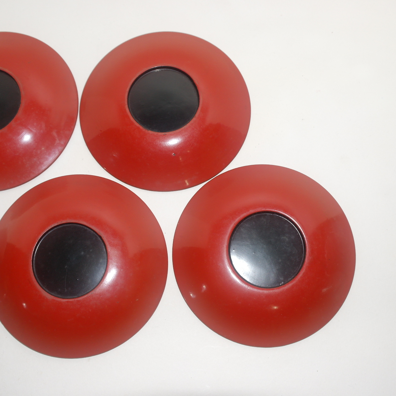 연대가좋은 나무에 자개화문된 완 5점