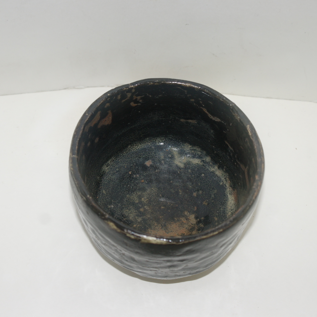 흑유청자 말찻잔