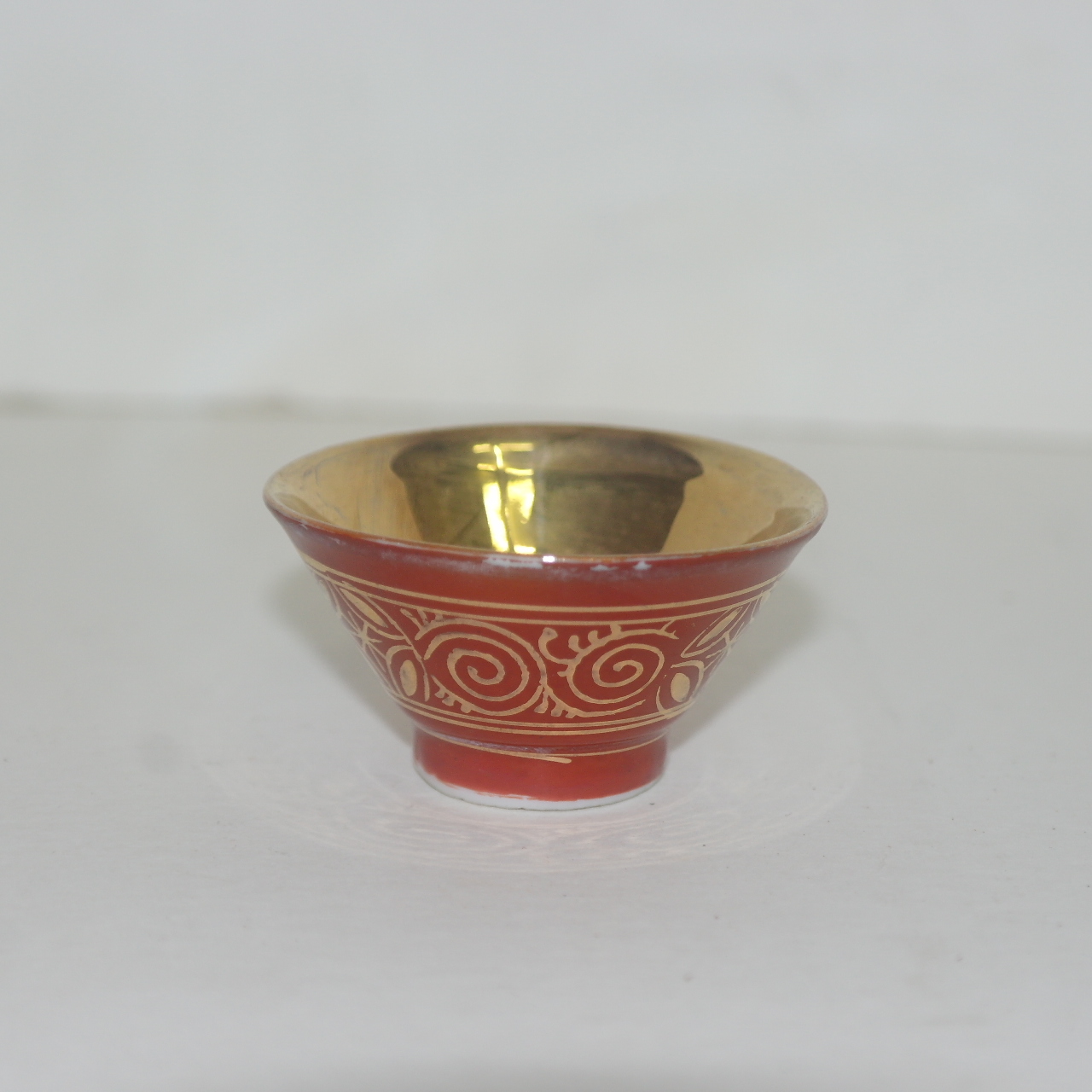 구다니 진사백자 금채잔