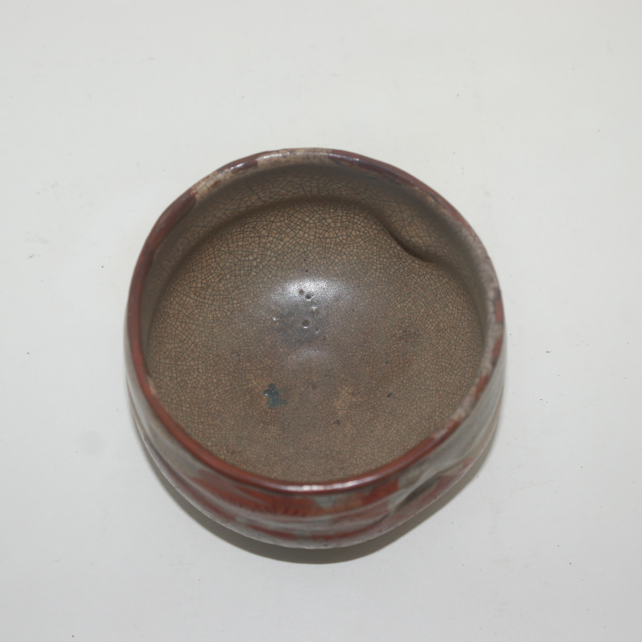 골동-청자 진사화문 오목말찻잔