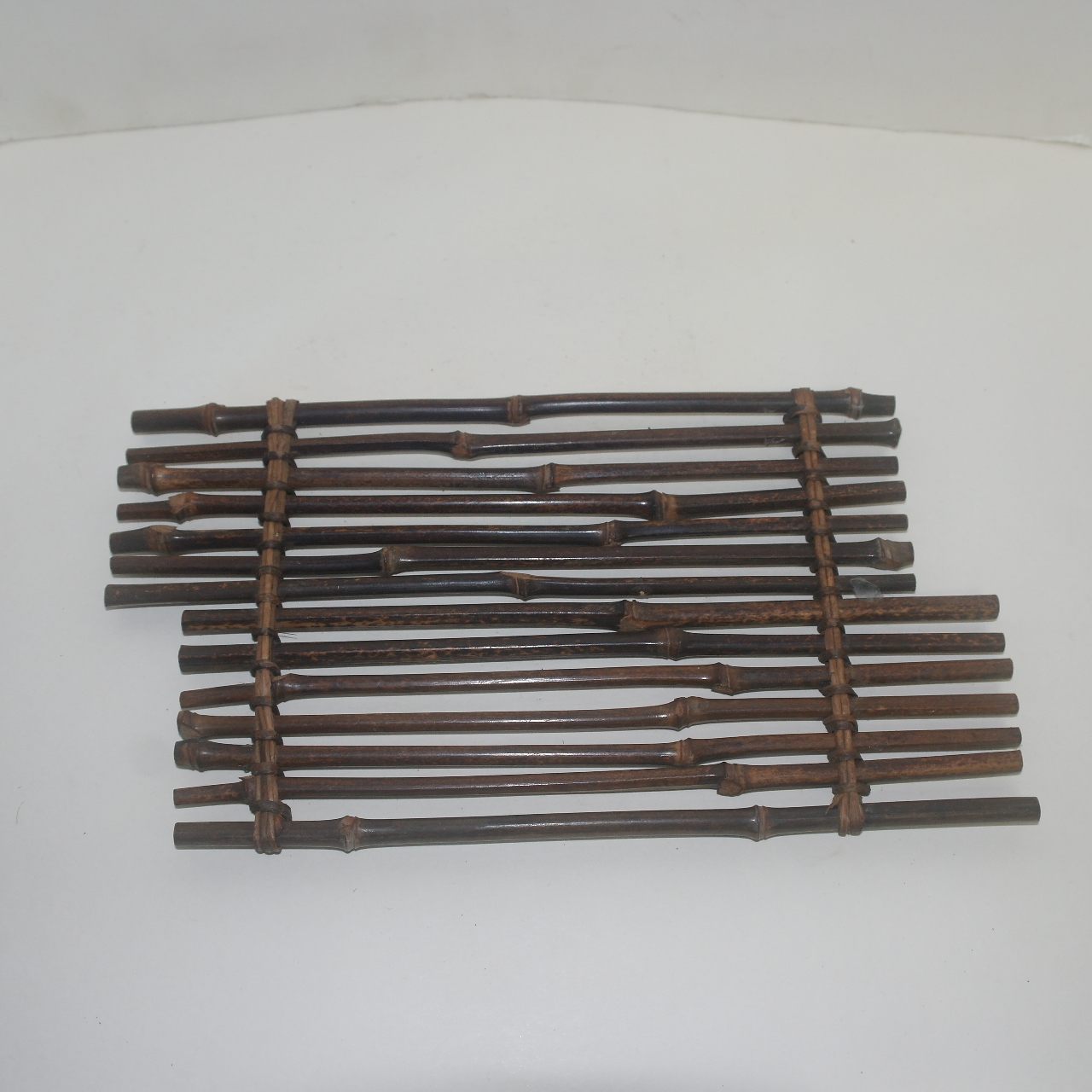 오죽 대나무로된 차도구 받침