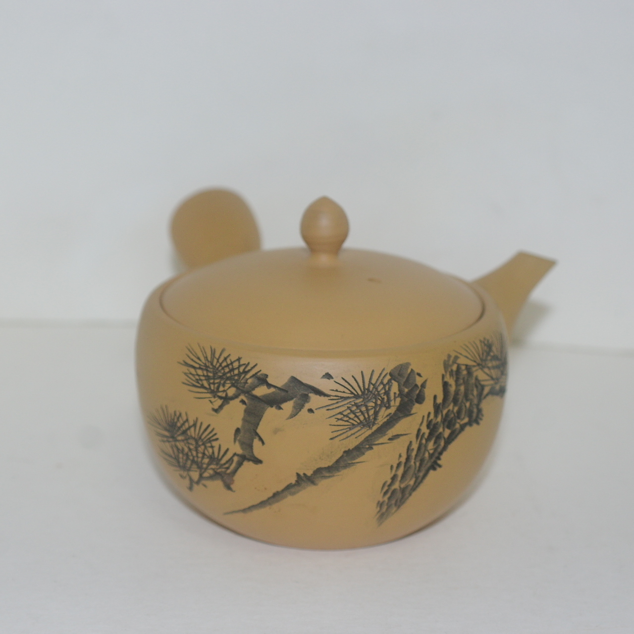 자사도자기 음각노송문 5인 다관셋트