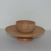 원목나무결이 좋은 잔받침