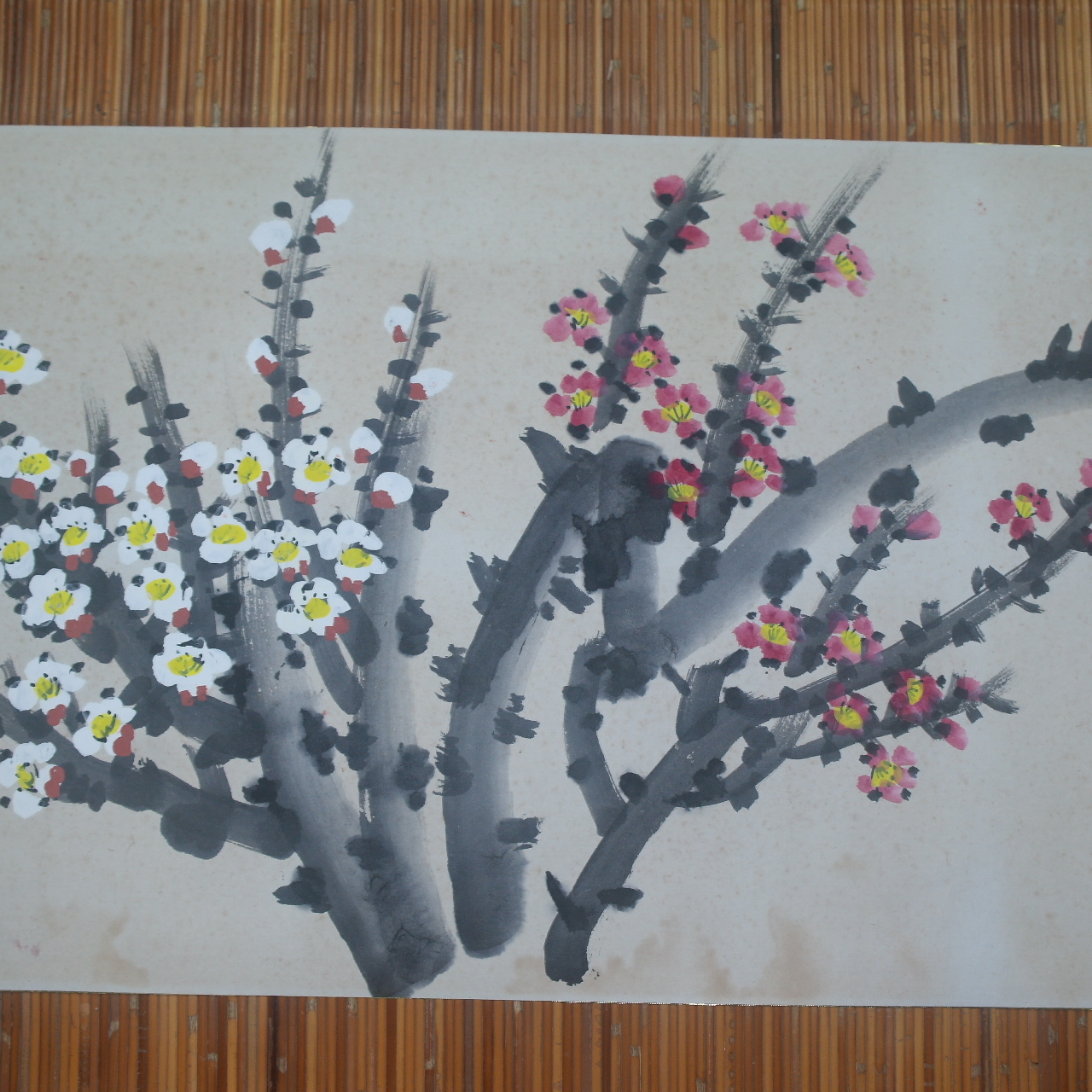 수묵화 그림