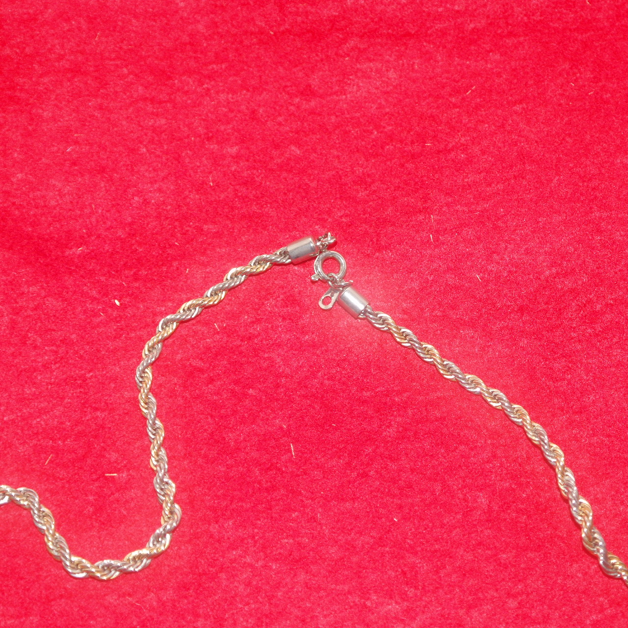 금은장 꽈베기 목걸이