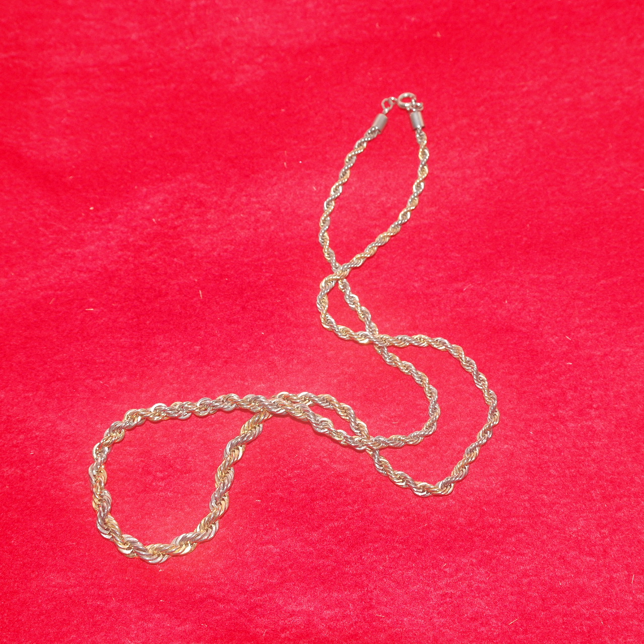 금은장 꽈베기 목걸이