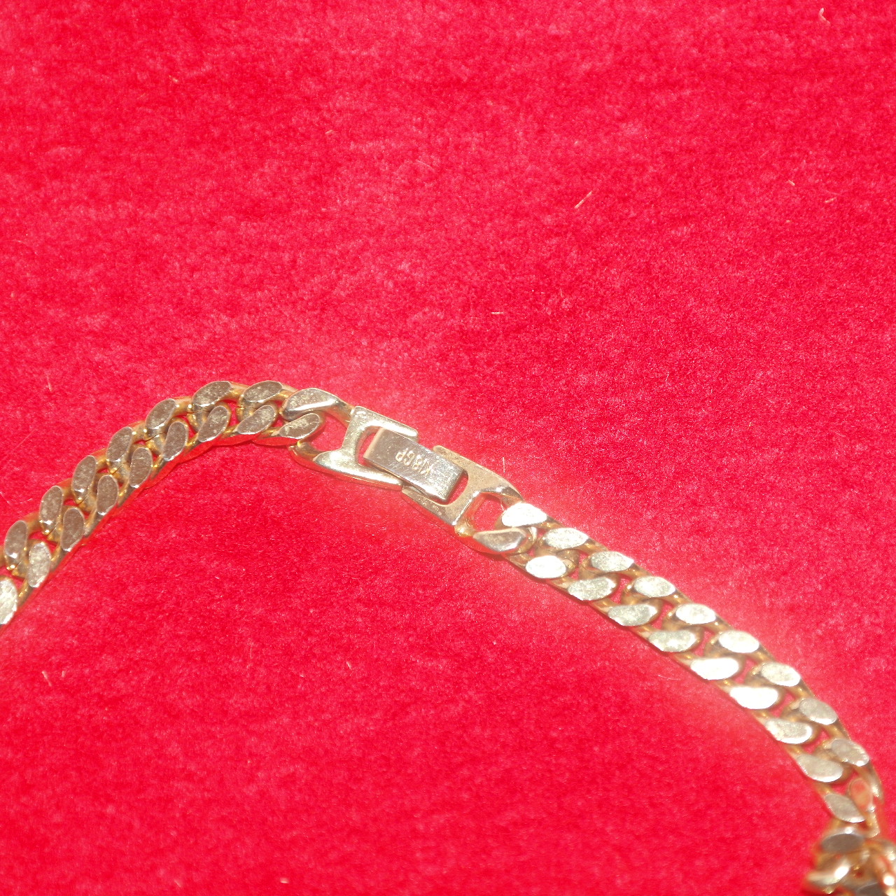 18k 금도금 목걸이