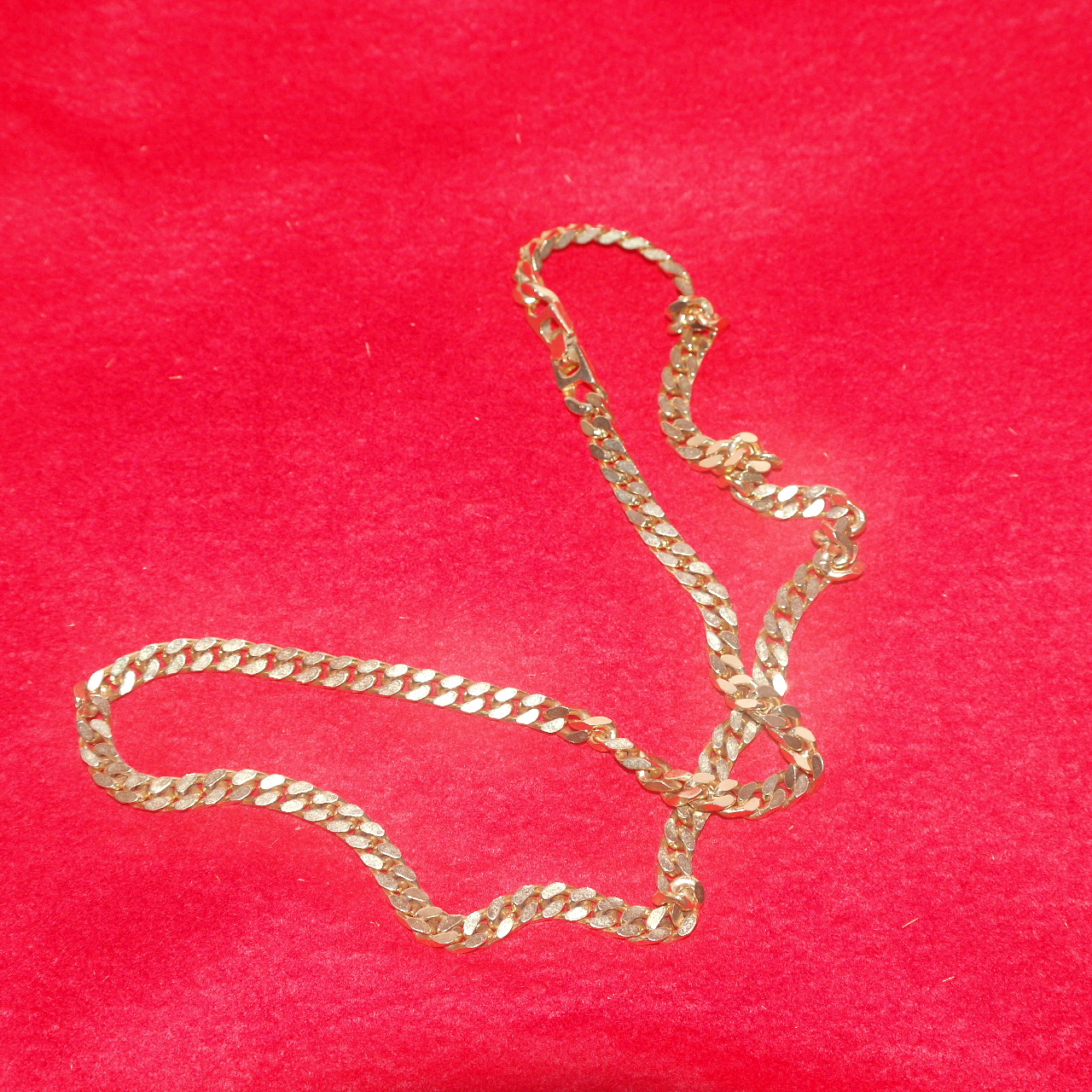 18k 금도금 목걸이