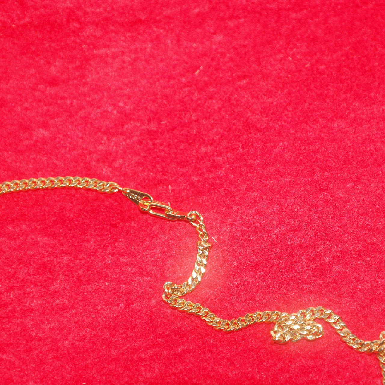 18k 금도금 엘리자베스여왕메달 목걸이