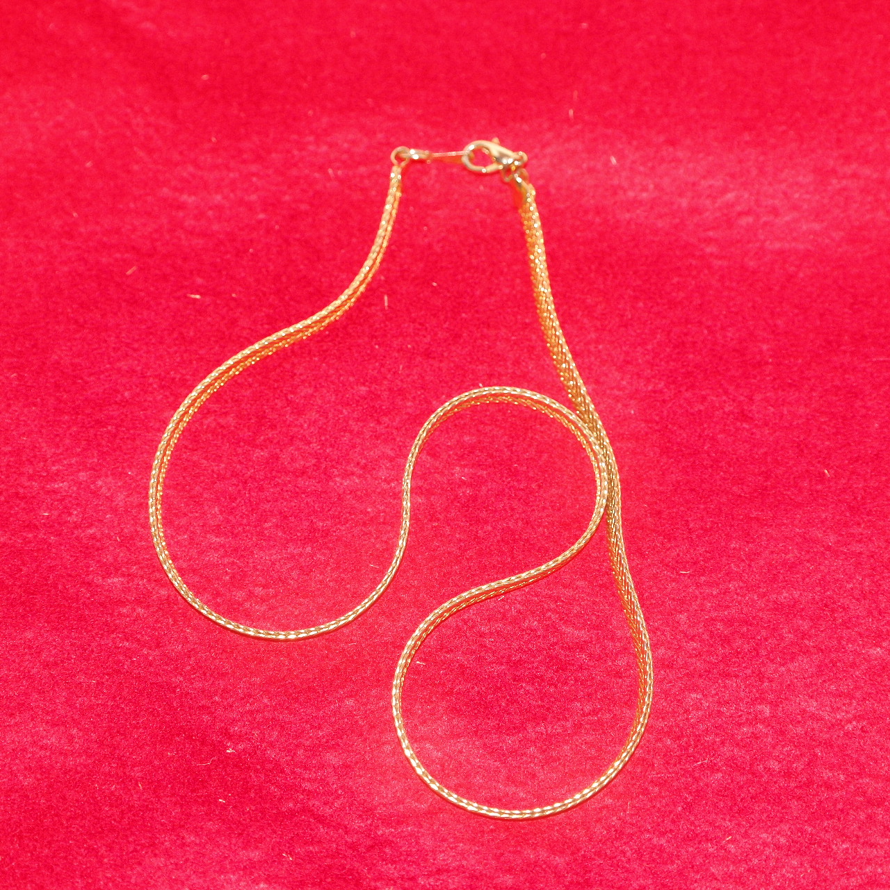 18k 금도금 목걸이