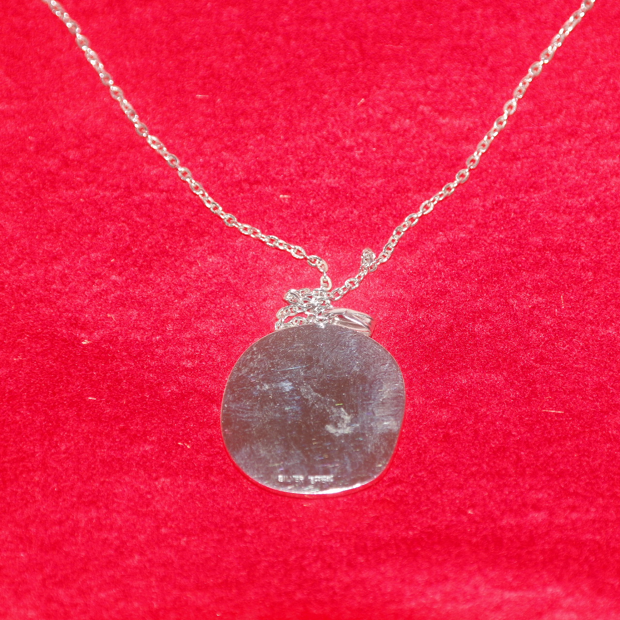 조폐국제조 순은 부엉이 목걸이