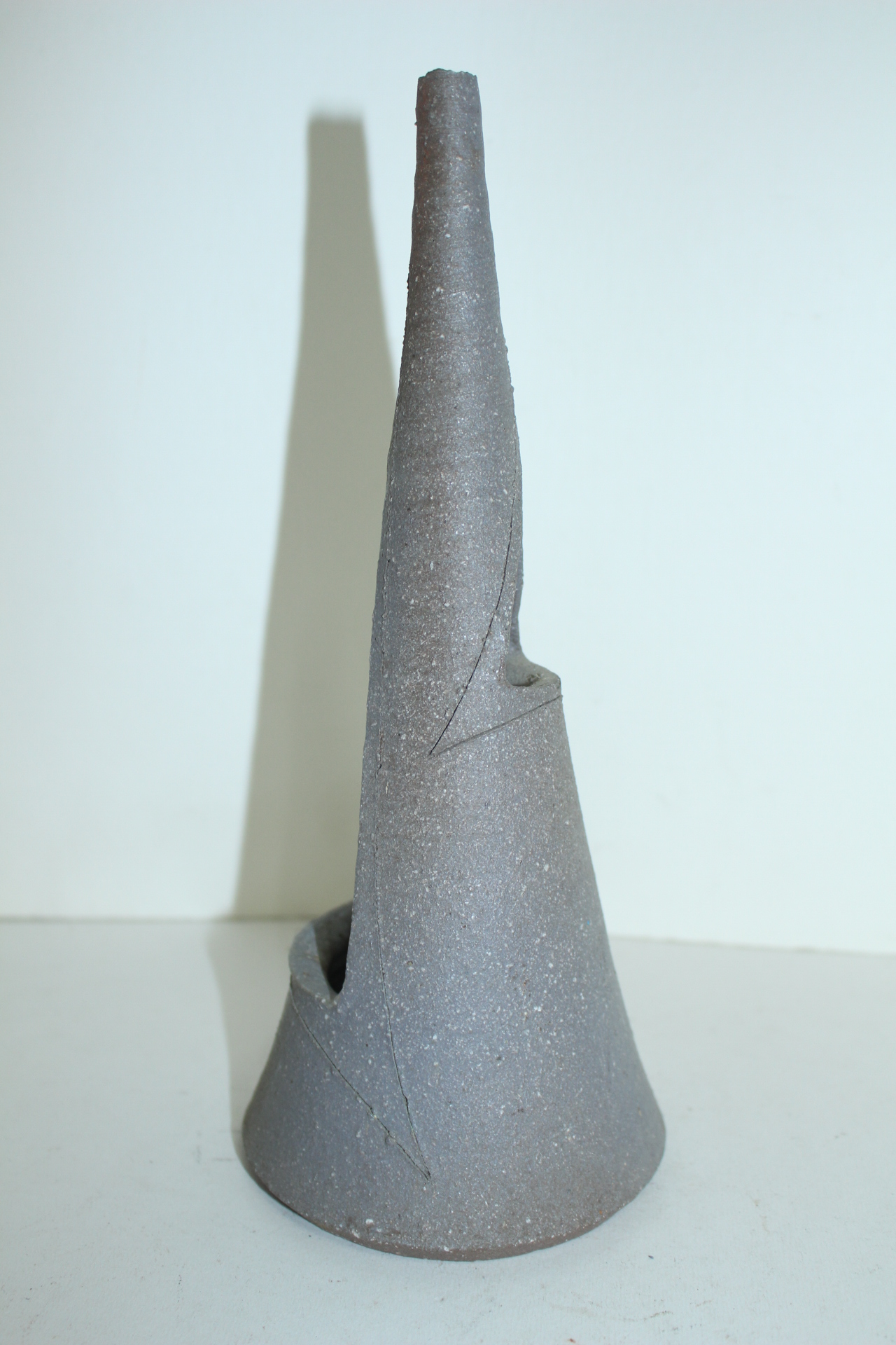 시가라끼 청자 산모양 향완