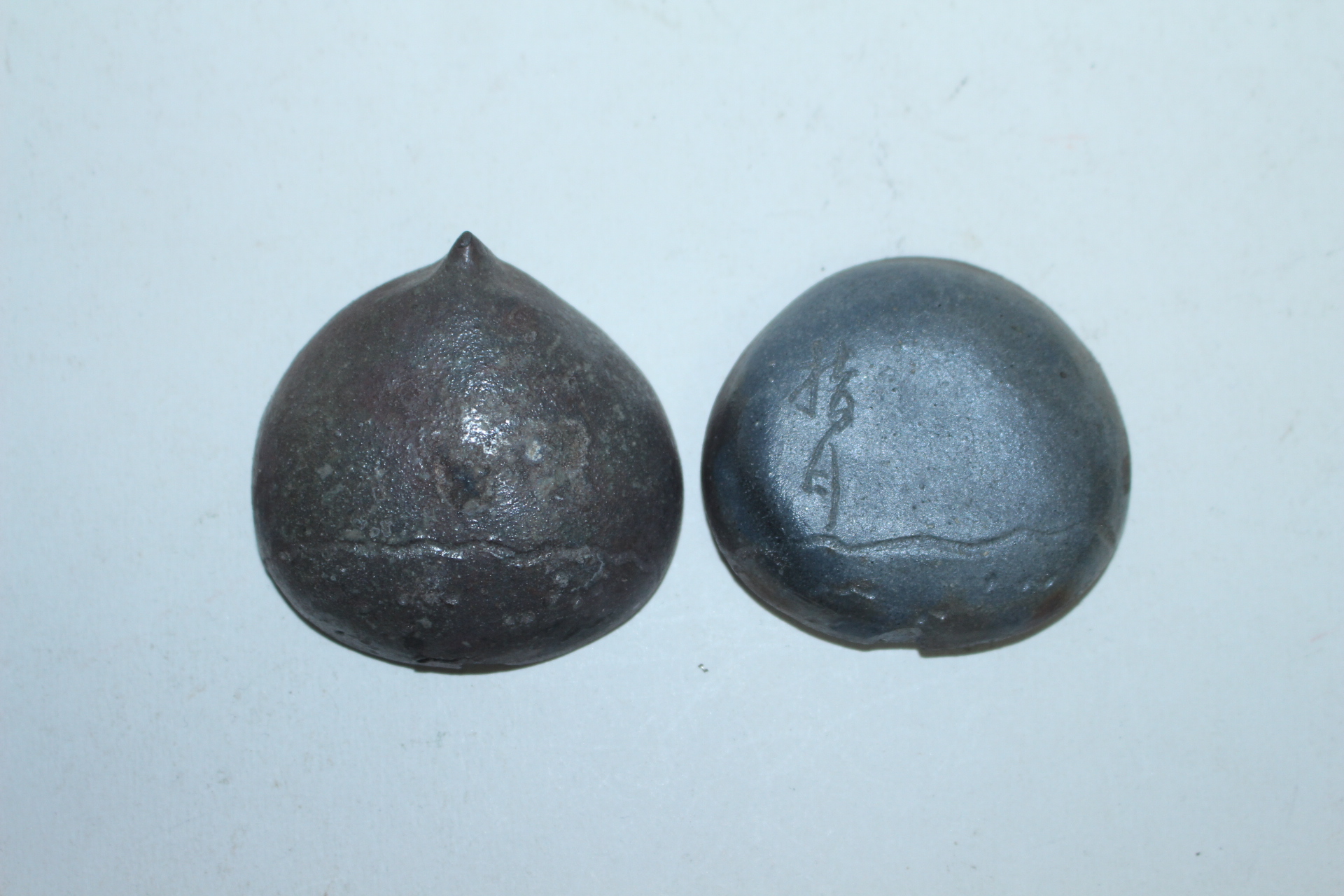 시가라끼 청자 밤모양 향합