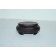 원목나무를 통으로 조각한 소형사족화대