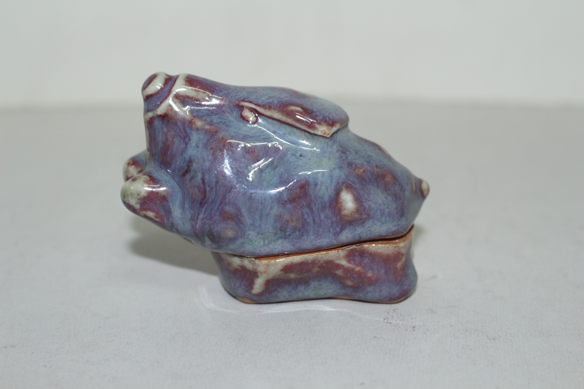 진사청자 멧돼지 향합