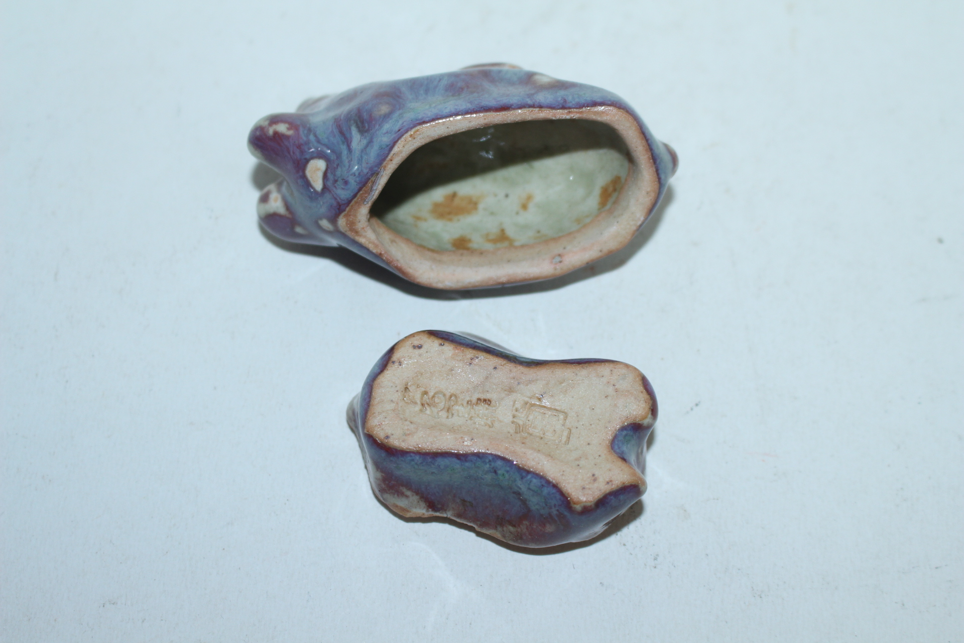 진사청자 멧돼지 향합