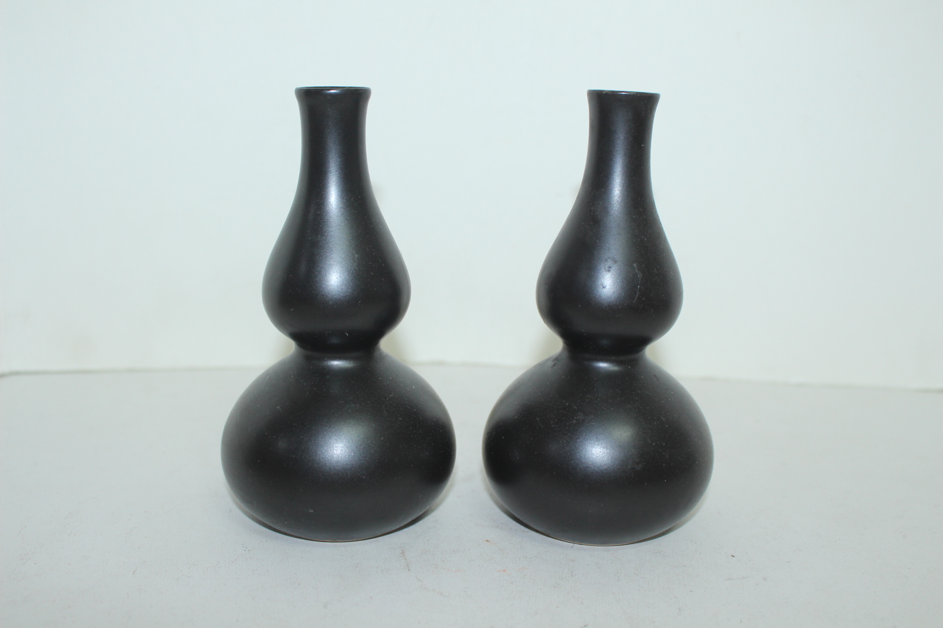 흑유청자 호리형 주병 2점