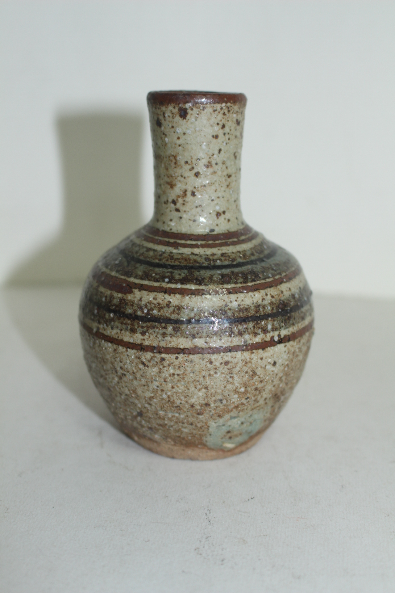 청자 철화줄문 주병