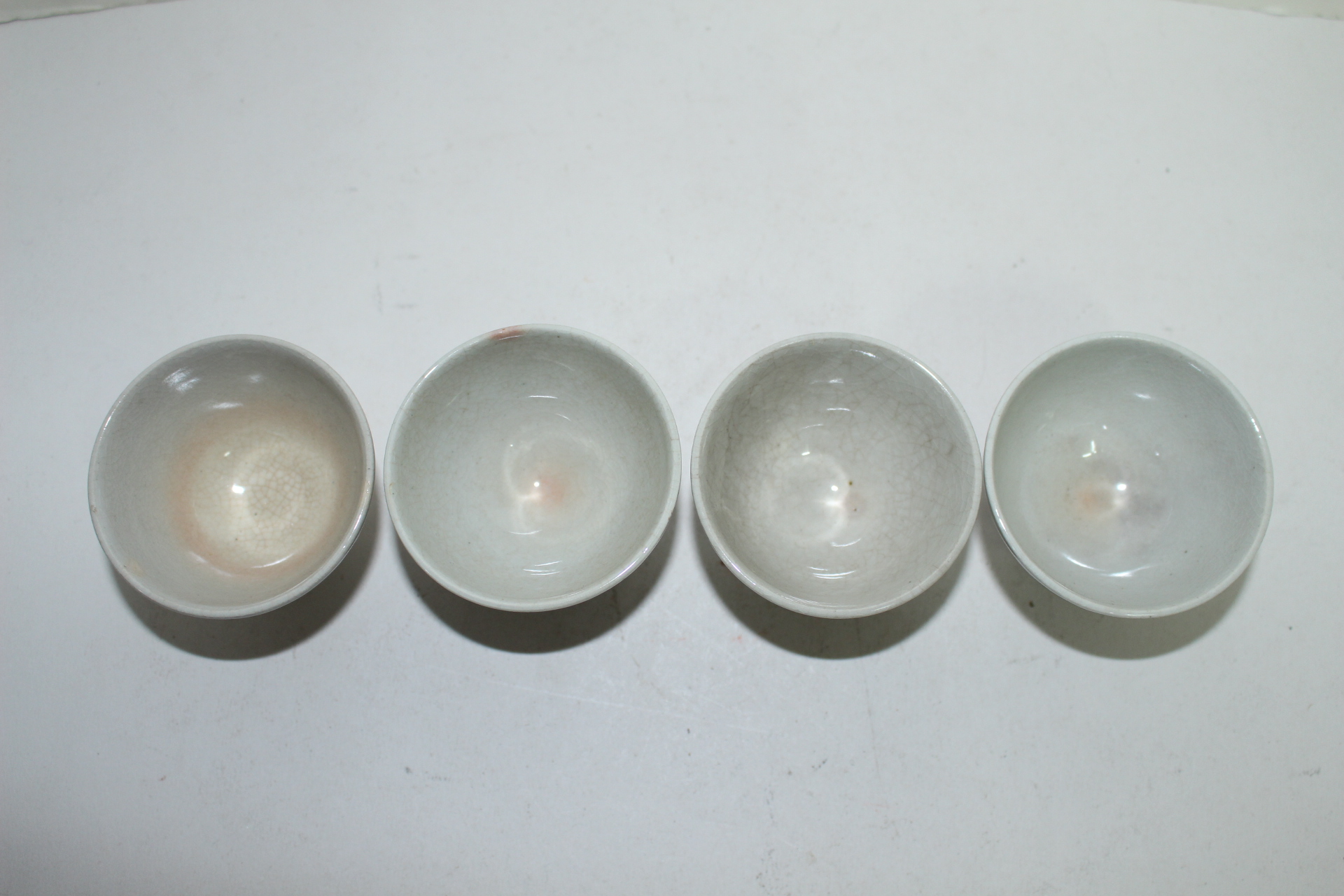 청자 조일잔 4점