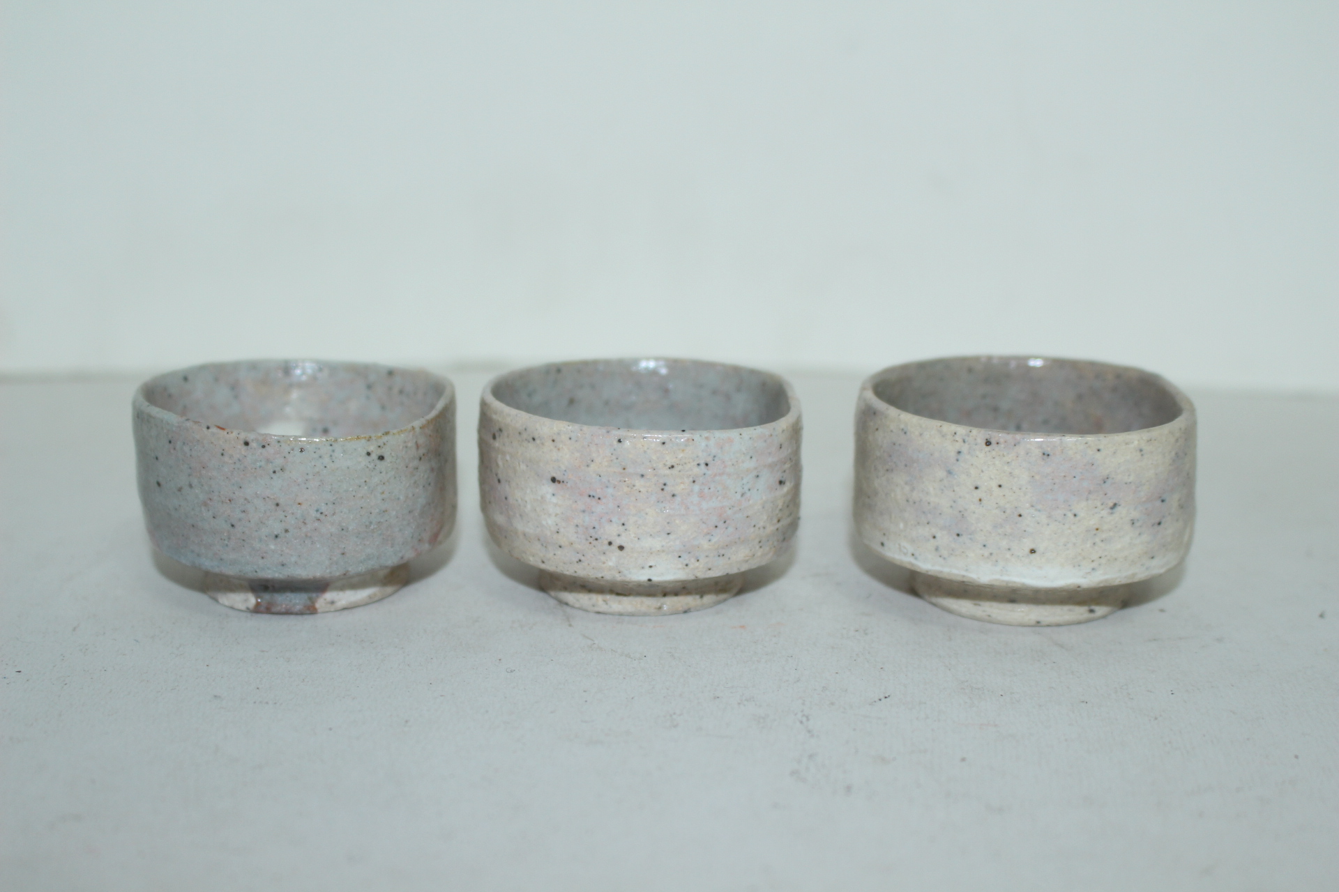 청자 쭈그리잔 3점