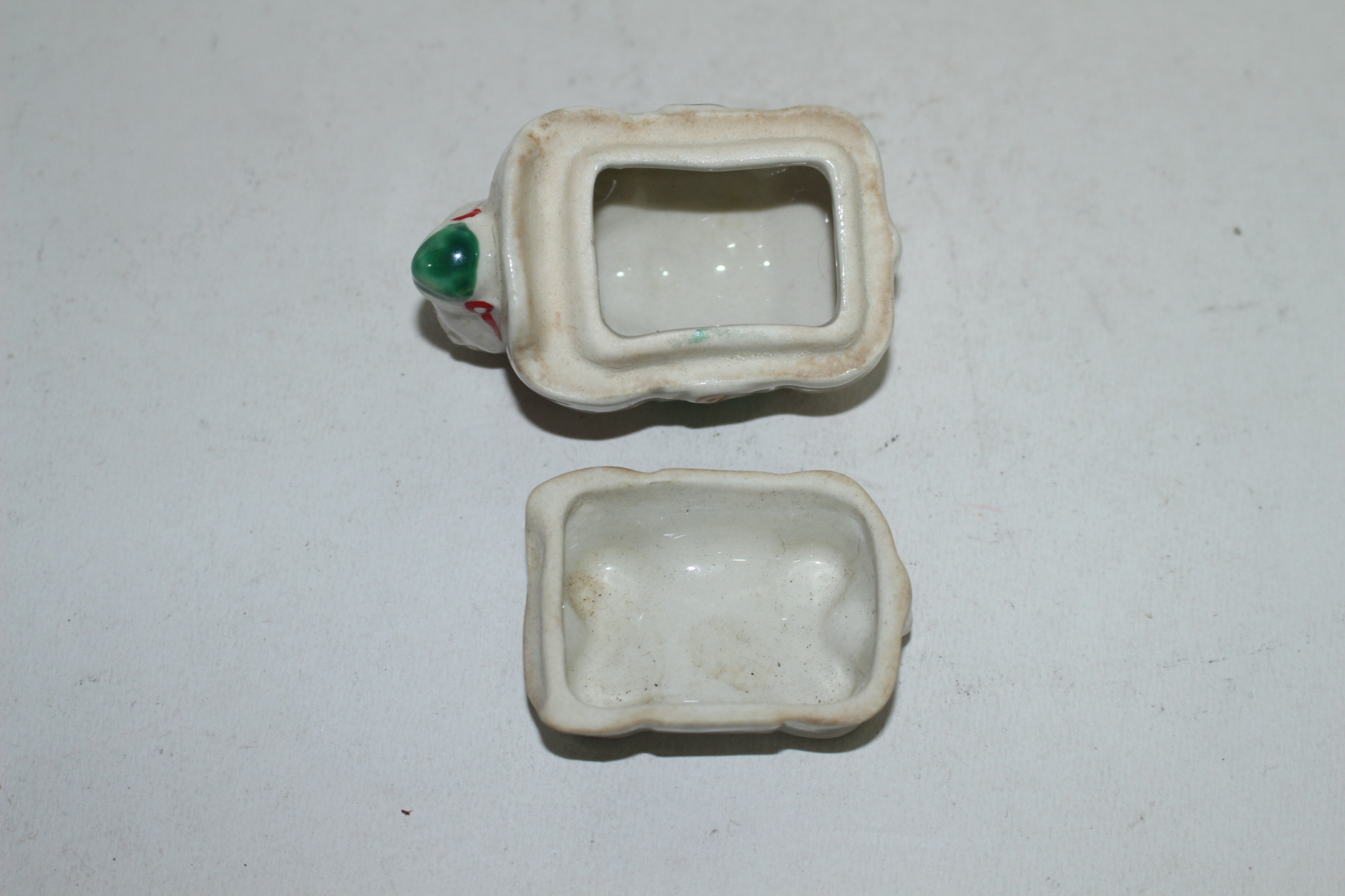 분청자 금채 말모양 향합