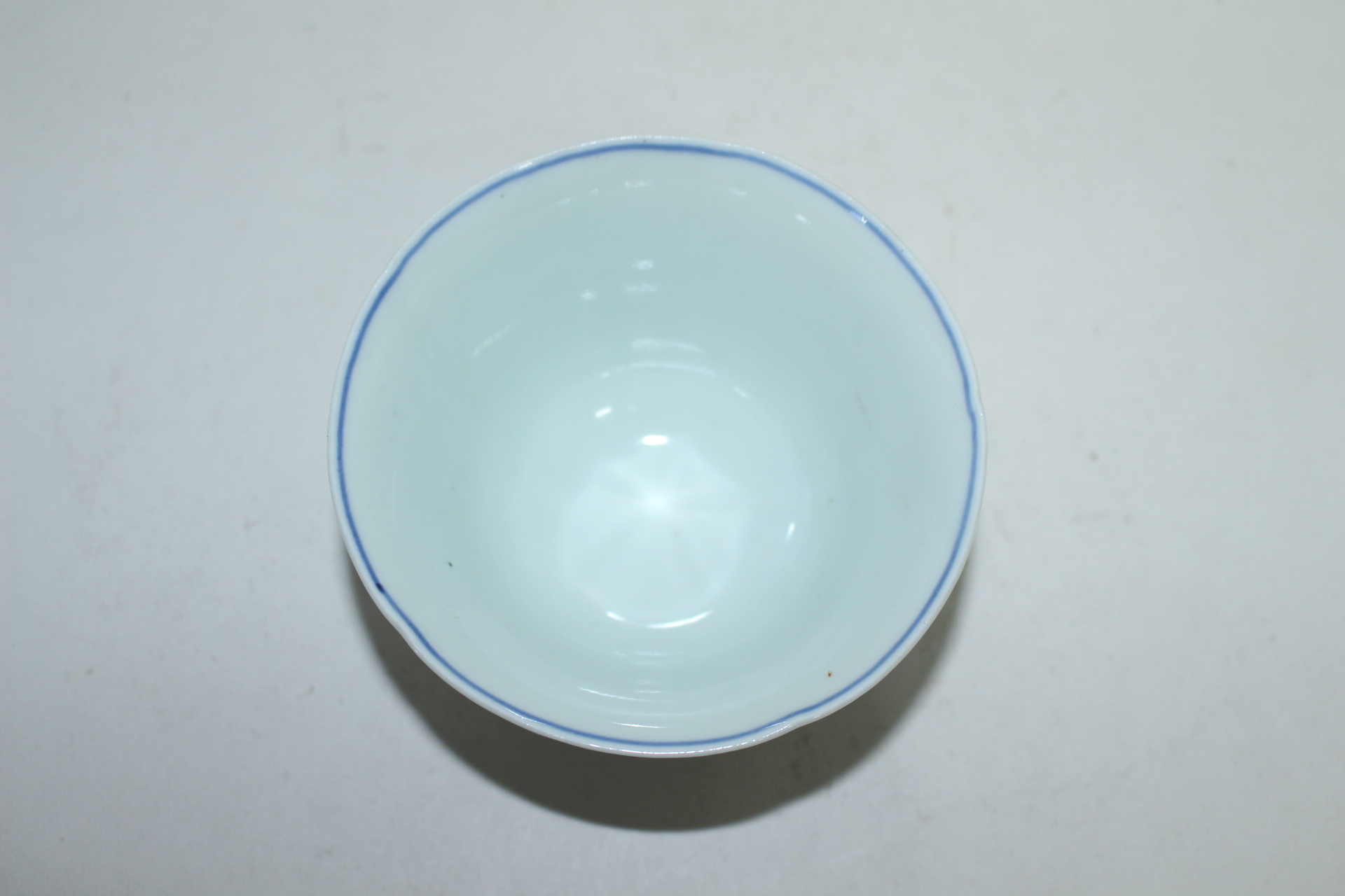 연대가좋은 이마리 청화백자진사화문 자완