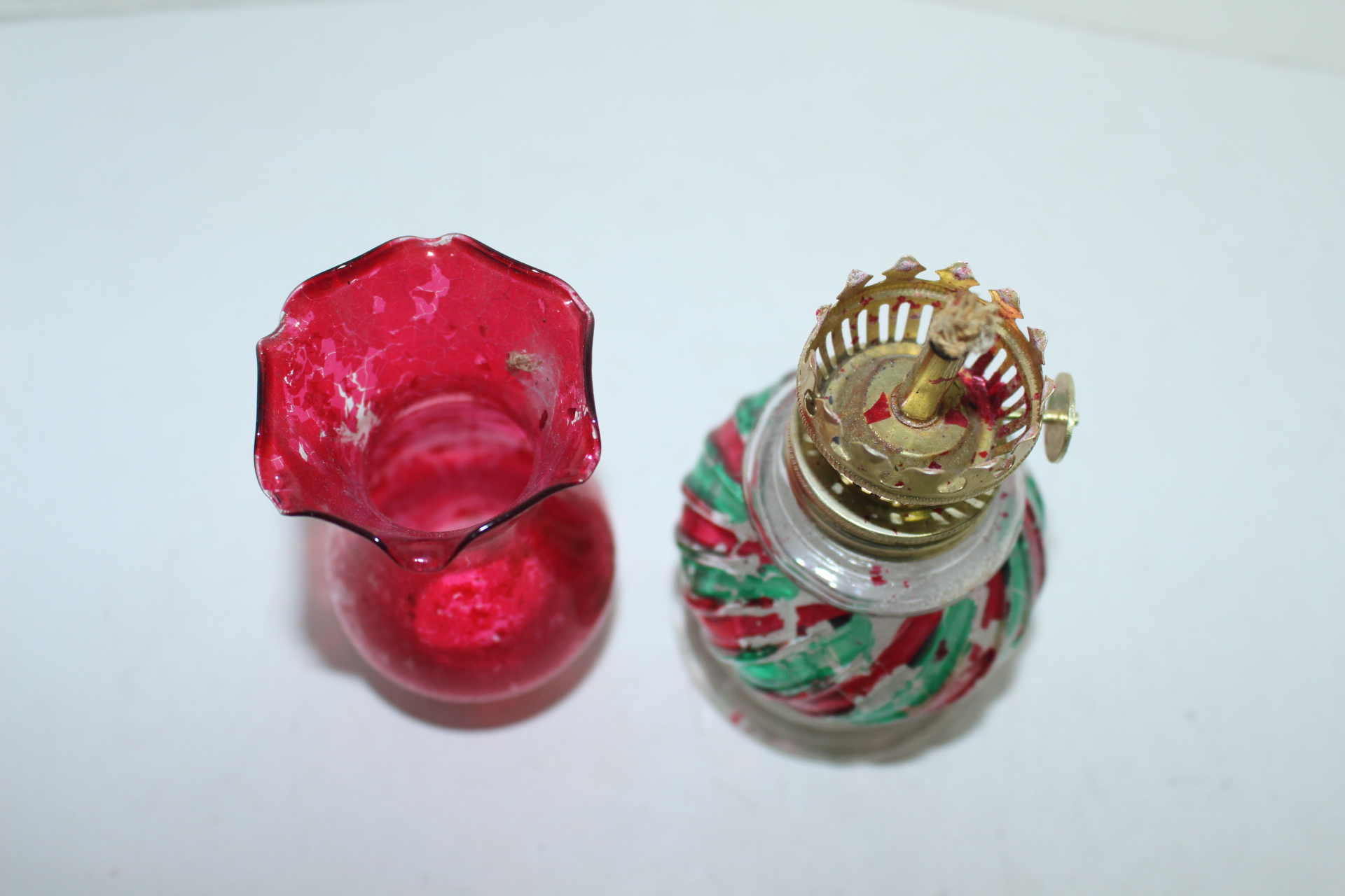 근대사 유리에 채색된 호롱