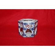 100년이상된 청화백자 투각향완