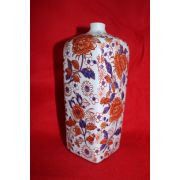 연대가좋은 진사백자화문 사각호