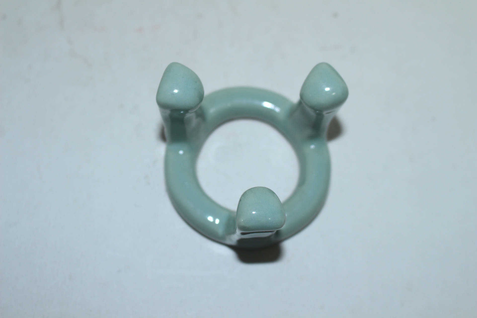 연대가좋은 청자 삼족받침 차도구